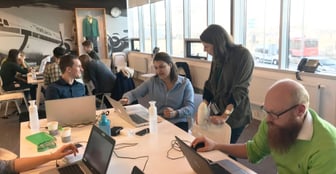 Two-day data hackathon at Transavia in Schiphol