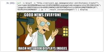 Professor Farnsworth is very excited about inline images
